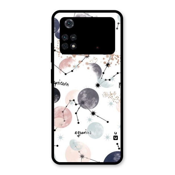 Zodiac Glass Back Case for Poco M4 Pro 4G