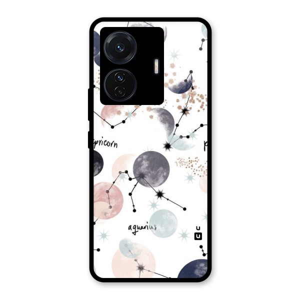 Zodiac Glass Back Case for Vivo T1 Pro