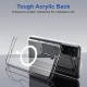 Crystal Clear Transparent Magsafe Back Case for Galaxy S22 5G