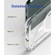 Crystal Clear Transparent Magsafe Back Case for Galaxy S22 5G