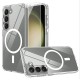 Crystal Clear Transparent Magsafe Back Case for Galaxy S23