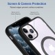 Black Clear Transparent Magsafe Back Case for iPhone 11 Pro Max