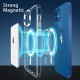 Crystal Clear Transparent Magsafe Back Case for iPhone 12