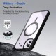 Black Clear Transparent Magsafe Back Case for iPhone 12 Mini