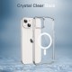 Crystal Clear Transparent Magsafe Back Case for iPhone 13