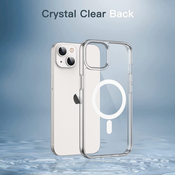 Crystal Clear Transparent Magsafe Back Case for iPhone 13 Mini