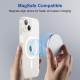 Crystal Clear Transparent Magsafe Back Case for iPhone 14