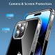 Crystal Clear Transparent Magsafe Back Case for iPhone 14 Pro