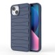 Comet Blue - Premium Soft Heat Dissipation Breathable Silicone Back Case for iPhone 13