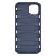 Comet Blue - Premium Soft Heat Dissipation Breathable Silicone Back Case for iPhone 13