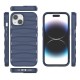 Comet Blue - Premium Soft Heat Dissipation Breathable Silicone Back Case for iPhone 15