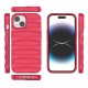 Valentine Red - Premium Soft Heat Dissipation Breathable Silicone Back Case for iPhone 15