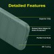 Hunter Green - Matte Soft Flexible Silicone Back Case for Moto G54