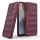 Wine Red - Matte Soft Flexible Silicone Back Case for Moto G54