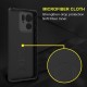 Black - Matte Soft Flexible Silicone Back Case for Motorola Edge 40 5G