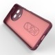 Wine Red - Matte Soft Flexible Silicone Back Case for Realme Narzo 60X