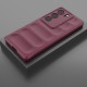 Wine Red - Matte Soft Flexible Silicone Back Case for Vivo V29